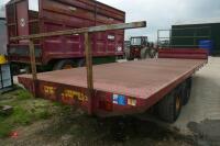 25' MARSHALL TWIN AXLE BALE TRAILER - 8