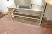 STAINLESS STEEL WORK TABLE - 4