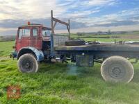 1982 BEDFORD MK 4X4 FLATBED LORRY - 2