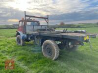 1982 BEDFORD MK 4X4 FLATBED LORRY - 4