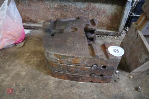 3 NEW HOLLAND WEIGHTS (49)