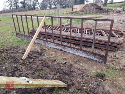 CATTLE FEED BARRIER 14'7'' V. HEAVY(16)