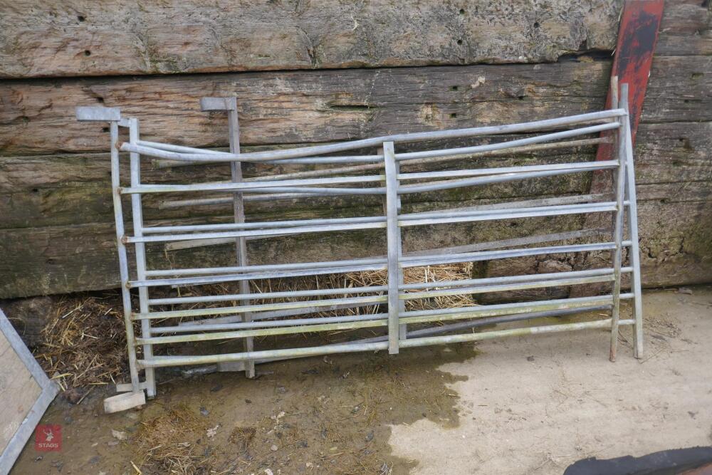 3 DAMAGED SHEEP HURDLES