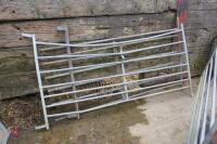 3 DAMAGED SHEEP HURDLES - 3