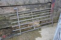 3 DAMAGED SHEEP HURDLES - 5