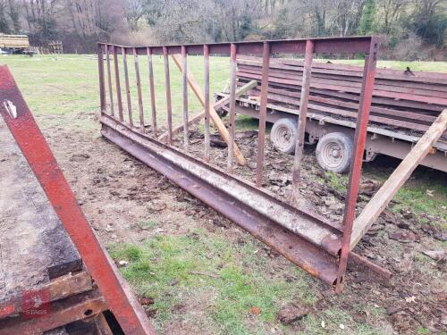 CATTLE FEED BARRIER 14'7'' V. HEAVY(10)