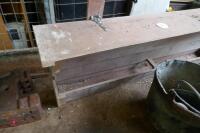 LARGE WOODEN AD-LIB CREEP FEEDERS (35)