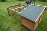 WOODEN RABBIT/ PET HUTCH - 6