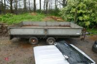 IFOR WILLIAMS 12' FLATBED TRAILER (88)