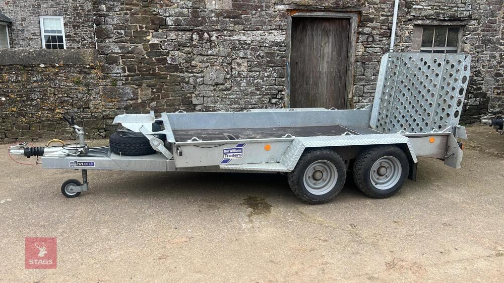 IFOR WILLIAMS GH1054BT PLANT TRAILER