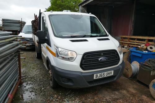 2015 FORD EURO 5 TRANSIT 350 TIPPER