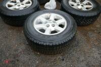 5 LANDROVER DISCOVERY 2 WHEELS+TYRES(87) - 9