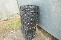 PART ROLL OF BLACK PLASTIC WINDBREAK - 6