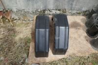 2 PLASTIC TRAILER MUDGUARDS - 4