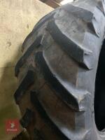 2 X 650/65 R42 TRACTOR TYRES - 6