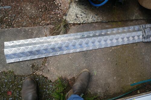 7 ALUMINIUM CHEQUER PLATE COVERS