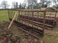 CATTLE FEED BARRIER 14'7'' VERY HEAVY(4)