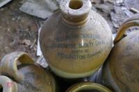 5 STONEWARE JUGS & 1 JAR - 7