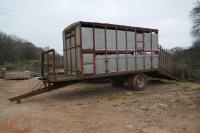 SINGLE TANDEM AXLE 20' BALE TRAILER