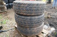 3 385/65 R22-5 TRAILER TYRES - 5