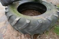 2X 18.4 R38 TRACTOR TYRES - 4