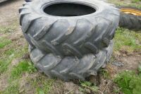 2 16.9 R30 TRACTOR TYRES - 2