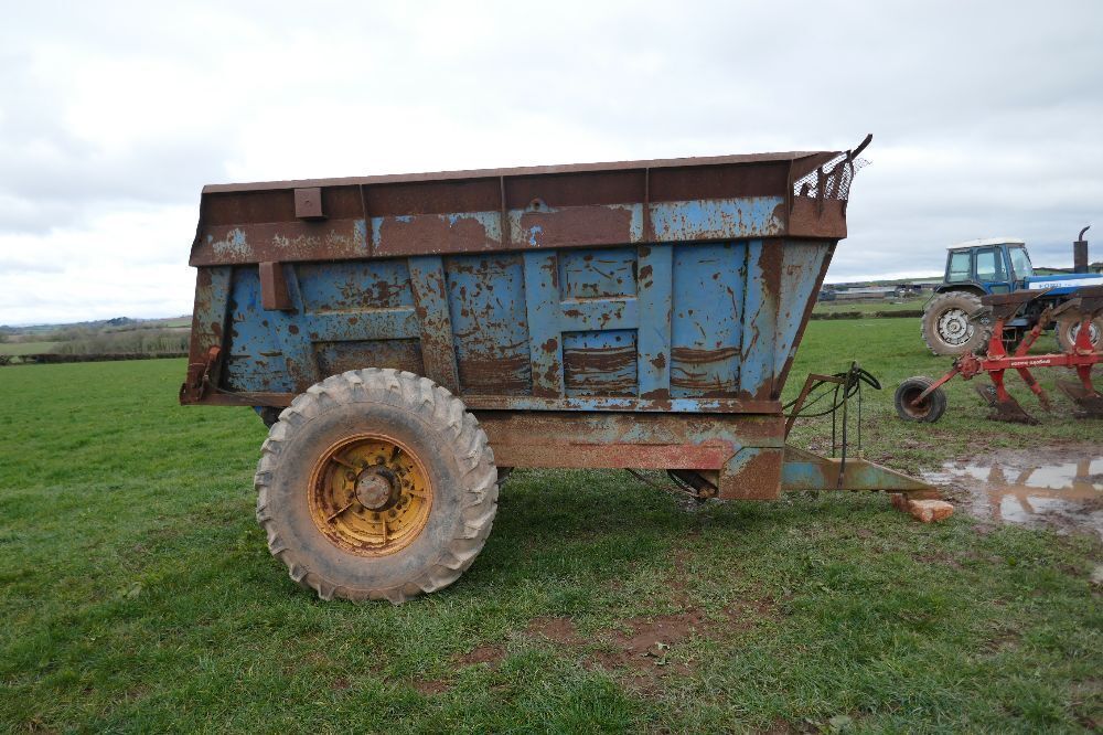 DUAL RAM DUMP TRAILER C/W TAILBOARD