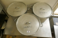 3 X BOILING/COOKING POTS - 2