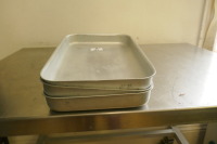 3 X BAKING TRAYS