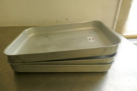 3 X BAKING TRAYS - 2