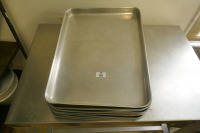 7 X BAKING TRAYS - 2