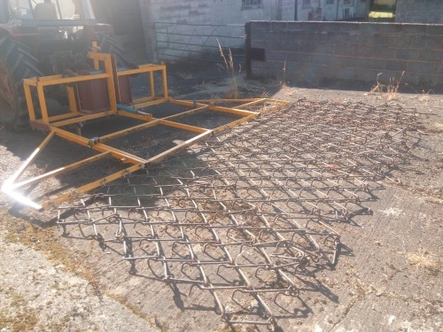 16' MOUNTED CHAIN HARROWS