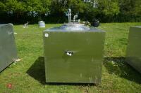 STAINLESS STEEL PRESSURISED STORAGE TANK