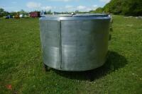 LARGE STAINLESS STEEL VESSEL - 8