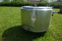 LARGE STAINLESS STEEL VESSEL - 9