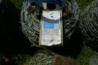 10 ROLLS OF MILD STEEL 2.5MM BARBED WIRE - 3