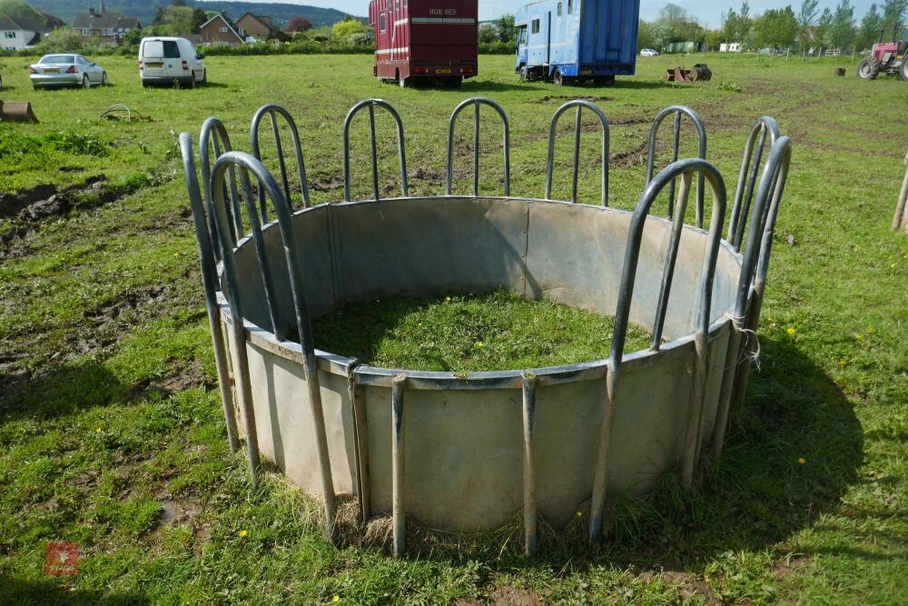 GALVANISED TOMBSTONE RING FEEDER