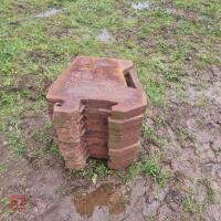 10 MASSEY FERGUSON FRONT WEIGHTS - 2