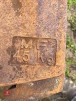 10 MASSEY FERGUSON FRONT WEIGHTS - 3