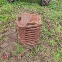 10 MASSEY FERGUSON FRONT WEIGHTS - 5