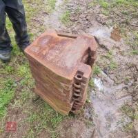 10 MASSEY FERGUSON FRONT WEIGHTS - 6