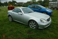 MERCEDES SLK320 CAR (S/R)