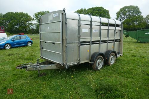 IFOR WILLIAMS 12' LIVESTOCK TRAILER