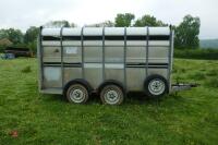 IFOR WILLIAMS 12' LIVESTOCK TRAILER - 4