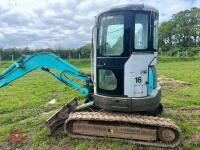 2002 KOBELCO SK35SR-2E 3.5T DIGGER - 3