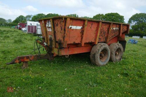 REDROCK 12T TWIN AXLE DUMP TRAILER