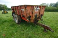 REDROCK 12T TWIN AXLE DUMP TRAILER - 20