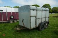 10' TWIN AXLE LIVESTOCK TRAILER