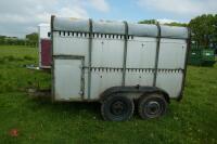 10' TWIN AXLE LIVESTOCK TRAILER - 3