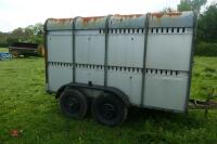 10' TWIN AXLE LIVESTOCK TRAILER - 19